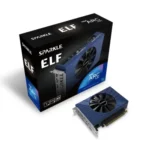 Sparkle Intel Arc A380 ELF 6GB GDDR6 Black and Blue Graphics Card