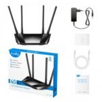 Cudy LT400 4G 300 Mbps 4 Antenna Sim Supported Wireless Router - Image 5