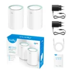 Cudy M1300 AC1200 1200mbps Gigabit Whole Home Mesh WiFi Router (2 Pack) - Image 4