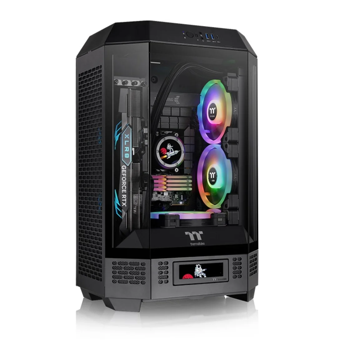 THERMALTAKE TOWER 300 BLACK Micro Tower Chassis THERMALTAKE TOWER 300 BLACK Micro Tower Chassis - Image 1