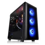Thermaltake Versa J23 TG RGB Tempered Glass Mid Tower Black Case