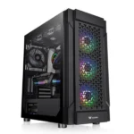 Thermaltake Versa T27 TG ARGB Mid Tower Chassis Black