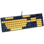 Rapoo V500PRO Backlit Wired Yellow-Blue Mechanical Gaming Keyboard - Image 3