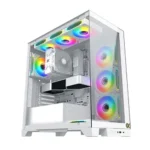 Xigmatek Endorphin Ultra Arctic Mid Tower RGB Gaming Case - Image 2