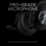 Logitech G PRO 3.5mm Single & Dual port Gaming Headphone Black - Image 4