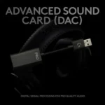 Logitech G PRO 3.5mm Single & Dual port Gaming Headphone Black - Image 5