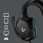 Logitech G431 7.1 Surround Sound Gaming Headphone Black - Image 3