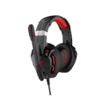 Havit GAMENOTE H2001U Wired Black-Red Gaming Headphone - Image 3