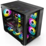 Huntkey S980 Tornado Black ATX Gaming Casing - Image 2