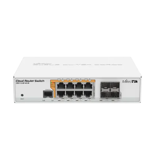 Mikrotik CRS112-8P-4S-IN 8 port Gigabit POE Smart Switch