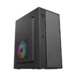 Wintech Pro Box V1 BK Mini Tower Black Micro-ATX Desktop Casing with Standard PSU - Image 2