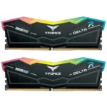 TEAM Delta RGB 32GB (16x2) DDR5 5200MHz Gaming Desktop RAM