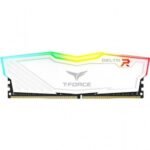 Team T-Force Delta 8GB 3200MHz DDR4 RGB White Desktop Gaming RAM