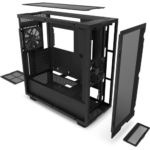 NZXT H7 Flow ATX Mid-Tower Airflow Casing White-Black - Image 3